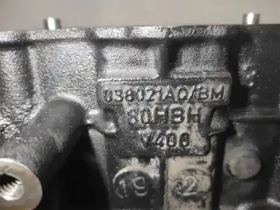 Second-hand car spare part block for volkswagen t5 transporter/furgoneta caja cerrada oem iam references 038103011bj 038100104k 038100104kx