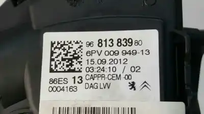Second-hand car spare part accelerator pedal for citroen c3 picasso attraction oem iam references 1601ac 6pv009949 9681383980