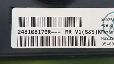 Recambio de automóvil de segunda mano de cuadro instrumentos para dacia dokker ambiance referencias oem iam 248108179r  248100770r