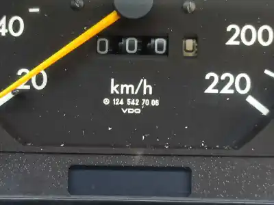 İkinci el araba yedek parçası enstrüman paneli için mercedes-benz clase e (w124) berlina d 300 (124.130) oem iam referansları a1245437321 1245423501 / 1245427006 a0005420387 / a1245427466 / a1245423501