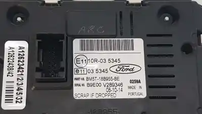 Second-hand car spare part multifunction display for ford transit custom kasten 270 l1 oem iam references 2014481 bm5t18b955be / b9e00v289346 em5t-18b955-bd / em5t18b955bd