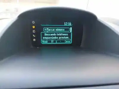 Second-hand car spare part multifunction display for ford fiesta (ccn) trend oem iam references 2017880 et7t18b955bc / b2p00v012095 et7t-18b955-bd / et7t18b955bd