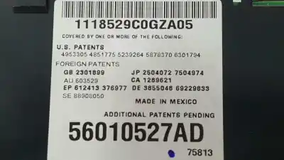 Автозапчасти б/у многофункциональный дисплей за jeep cherokee (kj) renegade ссылки oem iam 56010527ad  k56010527ad