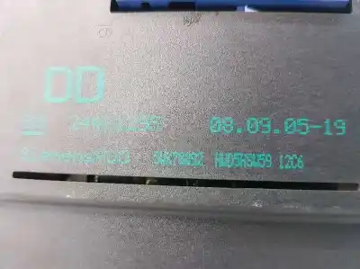 Second-hand car spare part multifunction display for opel signum elegance oem iam references 24461295  5wk70092