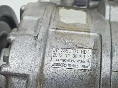 Pezzo di ricambio per auto di seconda mano compressore aria condizionata per volkswagen touareg (7la) 3.0 v6 tdi dpf riferimenti oem iam   