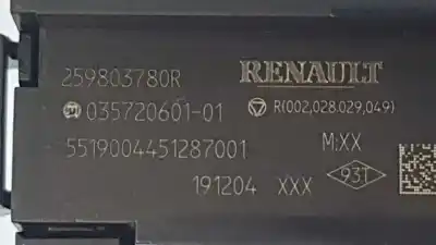 Автозапчастина б/у многофункційне управління для renault clio v zen посилання на oem iam 259803780r  035720601