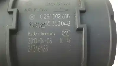 Second-hand car spare part flowmeter for opel combo familiar oem iam references 55350048  0281002618