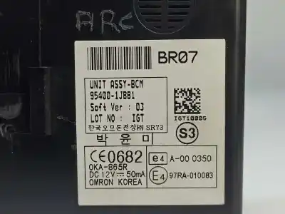 Recambio de automóvil de segunda mano de centralita cierre para hyundai i20 city s referencias oem iam 954001jbb1  95400-1jbb1