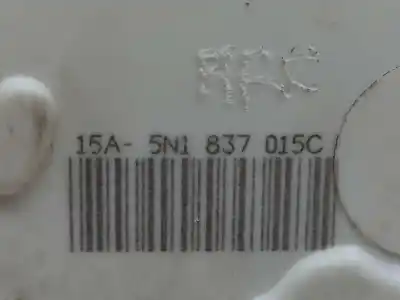 Peça sobressalente para automóvel em segunda mão fechadura da porta dianteira esquerda por seat ibiza (6j5) stylance / style referências oem iam 5n1837015c  