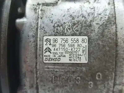 Автозапчастина б/у компресор кондиционера для citroen c4 picasso feel посилання на oem iam 9675655880 447150-4722 4471504722