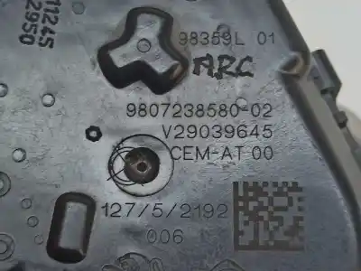 Автозапчастина б/у коробка метелика для citroen c4 picasso feel посилання на oem iam 9807238580 v29039645 9807238580-02