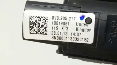 Second-hand car spare part start/stop button for audi a3 sportback (8va) ambition oem iam references 8v0905217  10019061