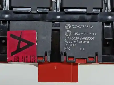 Second-hand car spare part parking sensor switch for volkswagen passat variant (cb5) passat oem iam references 3g0927238a  3g0927238awzu