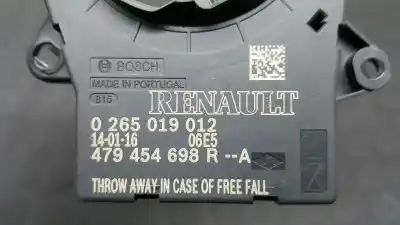 Автозапчасти б/у датчик угла поворота за renault clio iv bh desde 09/2012 clio dynamique ссылки oem iam 479454698r  026501912