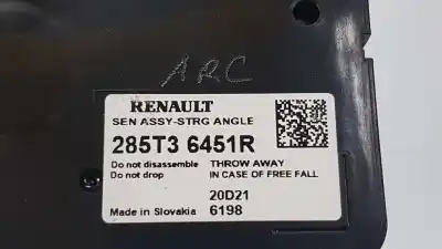 Peça sobressalente para automóvel em segunda mão sensor de ângulo de direção por renault clio v experience referências oem iam 285t36451r  