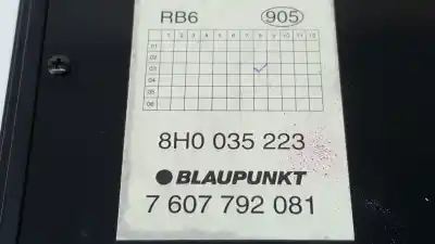 Автозапчастина б/у аудіопідсилювач для audi a4 cabrio (8h) 2.5 tdi посилання на oem iam 8h0035223 8h0035223e 7607792081