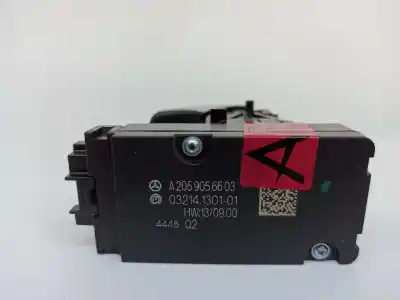 Автозапчастина б/у кнопка електричного стоянкового гальма для mercedes-benz clase c (w205) lim. c 200 cgi (205.042) посилання на oem iam a2059056603  2059056603