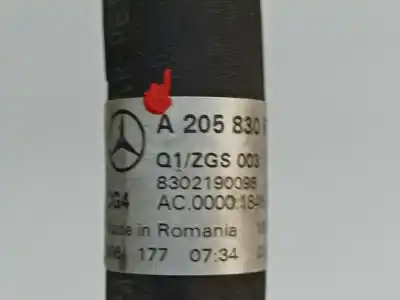 Автозапчастина б/у труби кондиціонації для mercedes clase c (w205) lim. c 200 cgi (205.042) посилання на oem iam a2058306201  2058306201