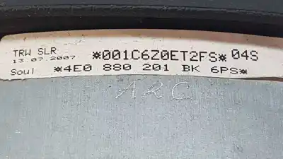 Автозапчастина б/у передня ліва подушка безопасности для audi a8 (4e2) 3.0 v6 24v tdi посилання на oem iam 4e0880201bk 4e0880201bn6ps 4e0880201bn