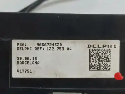 Автозапчастина б/у многофункційне управління для citroen c4 picasso feel посилання на oem iam 6243e4 6243e4 96667245zd