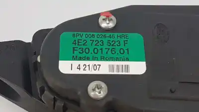 Автозапчастина б/у педальний потенціометр для audi a8 (4e2) 3.0 v6 24v tdi посилання на oem iam 4e2723523f f30017601 6pv00802645