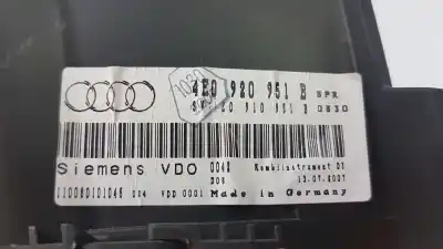 Автозапчастина б/у панель інструментів для audi a8 (4e2) 3.0 v6 24v tdi посилання на oem iam 4e0920951b  4e0920951bx