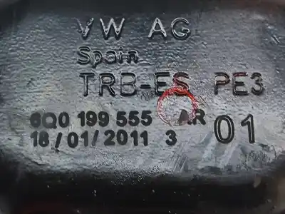 Автозапчастина б/у середній для seat ibiza (6j5) stylance / style посилання на oem iam 6q0199555ar  