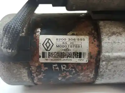 Peça sobressalente para automóvel em segunda mão motor de arranque por renault clio iii authentique referências oem iam 8200306595 8200251007 / 8200285128 m000t87881 / 8200584675