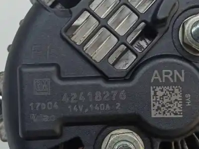 Автозапчастина б/у генератор для opel mokka color edition посилання на oem iam 42418276  42609191