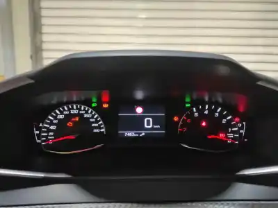 Pièce détachée automobile d'occasion compteur de vitesse tableau de bord pour peugeot 208 (p2) active références oem iam 9836056380  