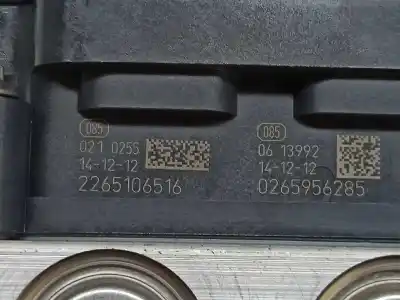 Автозапчастина б/у абс для dacia logan ii ambiance посилання на oem iam 476605492r 2265106516 0265956285