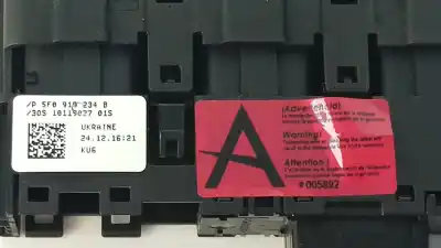 Автозапчастина б/у вимикач для seat leon (5f1) style посилання на oem iam 5f0919234b  10204042