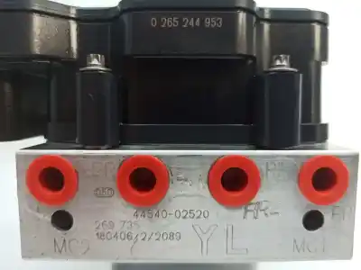 Peça sobressalente para automóvel em segunda mão abs por toyota auris active referências oem iam 4454002520 269735 / 0265244953 / 4405002a40 2265106455 / 0265106455