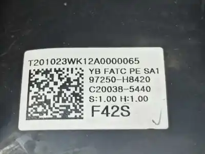 Second-hand car spare part climate control for kia stonic (ybcuv) tech oem iam references 97250h8220 97250h8xxx 97250-h8xxx