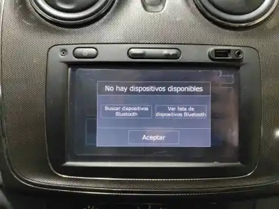 Second-hand car spare part gps navigation system for dacia sandero stepway comfort oem iam references   