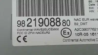 Gebrauchtes Autoersatzteil gps-navigationssystem zum peugeot 2008 (--.2013->) style oem-iam-referenzen   