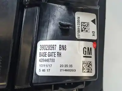 Автозапчастина б/у правий ліхтар для opel zafira (c) selective start/stop посилання на oem iam 39028597 39043681 13386606
