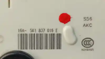 Автозапчастина б/у замок передній праві двері для seat leon (5f1) style посилання на oem iam 5k1837016e  5k1837016j