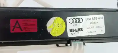 Автозапчасти б/у регулятор стекла заднего левого за audi q5 (fyb) s line quattro ссылки oem iam 80a839461  
