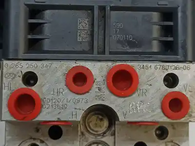 Peça sobressalente para automóvel em segunda mão abs por bmw serie x5 (e70) 3.0 xdrive30d referências oem iam 34516865025 3451679348801 / 0265960359 3451678012606 / 0265250347