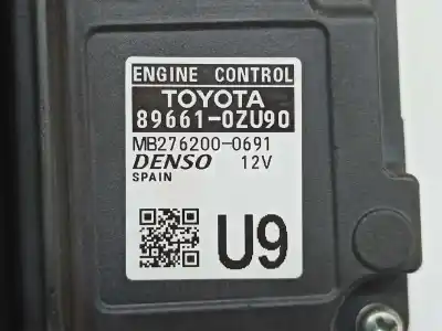 Second-hand car spare part ecu engine control for toyota auris active oem iam references 896610zu90  89661-0zu90
