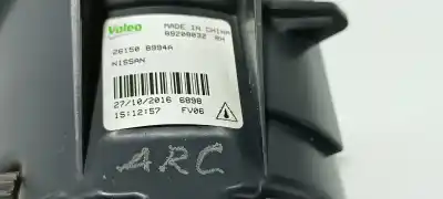 Second-hand car spare part right fog light for nissan x-trail (t32) acenta 4x4 oem iam references 261508994a  89208032