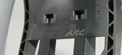 Автозапчастина б/у завнішня ручка задня права для skoda kamiq (nw4) active посилання на oem iam 5n0839885h  35202129s