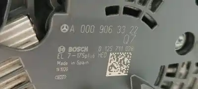 Pièce détachée automobile d'occasion alternateur pour mercedes clase cla (w117) cla 200 cdi (117.308) références oem iam a0009063322  0125711028