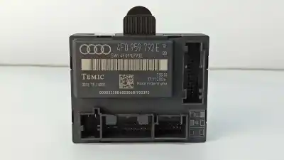 Peça sobressalente para automóvel em segunda mão módulo electrónico do fecho central por audi a6 berlina (4f2) 4.2 fsi quattro (257kw) referências oem iam 4f0959792e