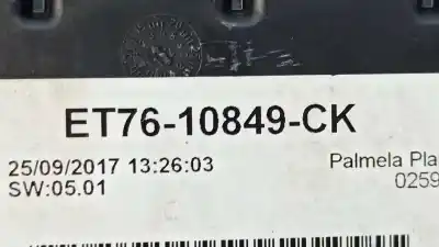 Pezzo di ricambio per auto di seconda mano pannello degli strumenti per ford transit courier combi trend riferimenti oem iam et7610849ck  et76-10849-ck