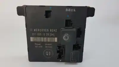 Peça sobressalente para automóvel em segunda mão módulo eletrônico por mercedes-benz clase e (w211) berlina e 270 cdi (211.016) referências oem iam 2118201526