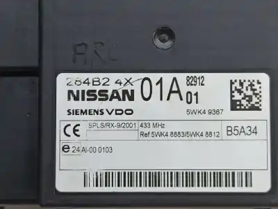 Piesă de schimb auto la mâna a doua modul electrotic pentru nissan pathfinder (r51) 2.5 dci diesel cat referințe oem iam 284b24x01a 5wk49367 / 5wk48883 284b24x03a