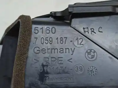 Peça sobressalente para automóvel em segunda mão saída de ar lateral esquerda por bmw serie 1 berlina (e81/e87) 118d referências oem iam 705918712  64227059187