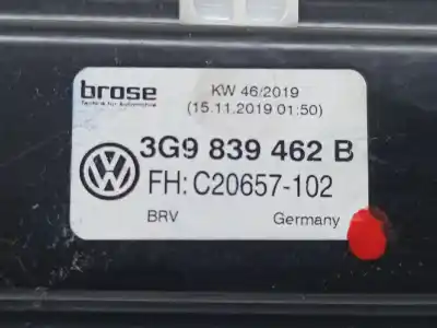 Автозапчасти б/у задний правый стеклорегулятор за volkswagen passat variant (cb5) passat ссылки oem iam 3g9839462b  